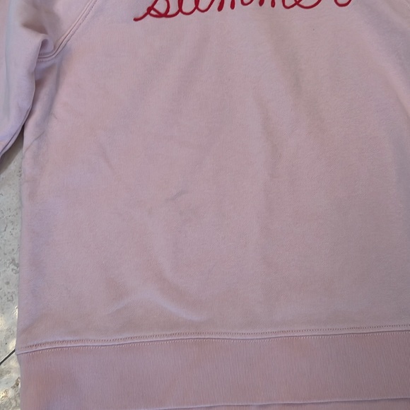 Crewcuts Pink "Summer" Sweatshirt Size Large - Picture 4 of 6